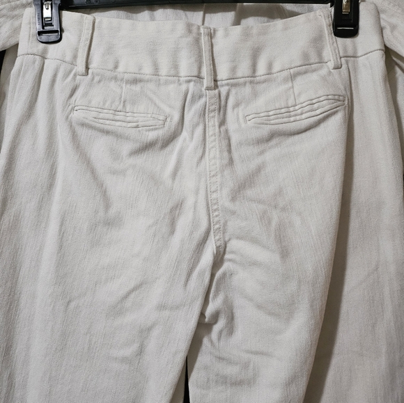 Apostrophe Stretch Ladies 2 Piece Round Neck Jacket With Capri Pant Size 4 White - Picture 6 of 7